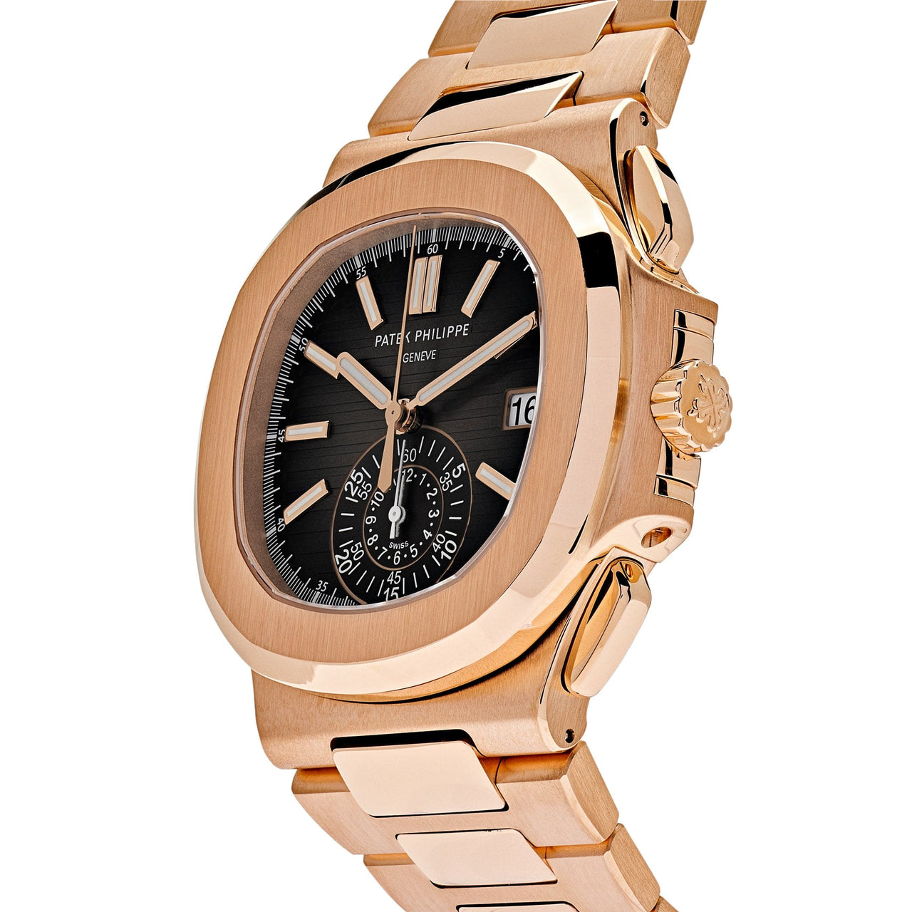 Patek Philippe Nautilus 5980/1R-001 Chronograph Date Rose Gold