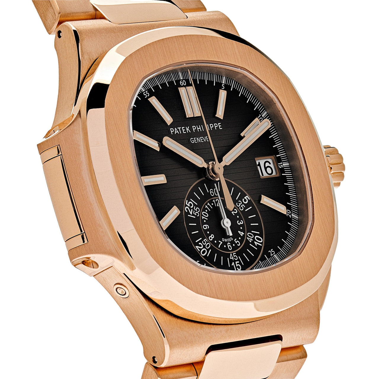 Patek Philippe Nautilus 5980/1R-001 Chronograph Date Rose Gold