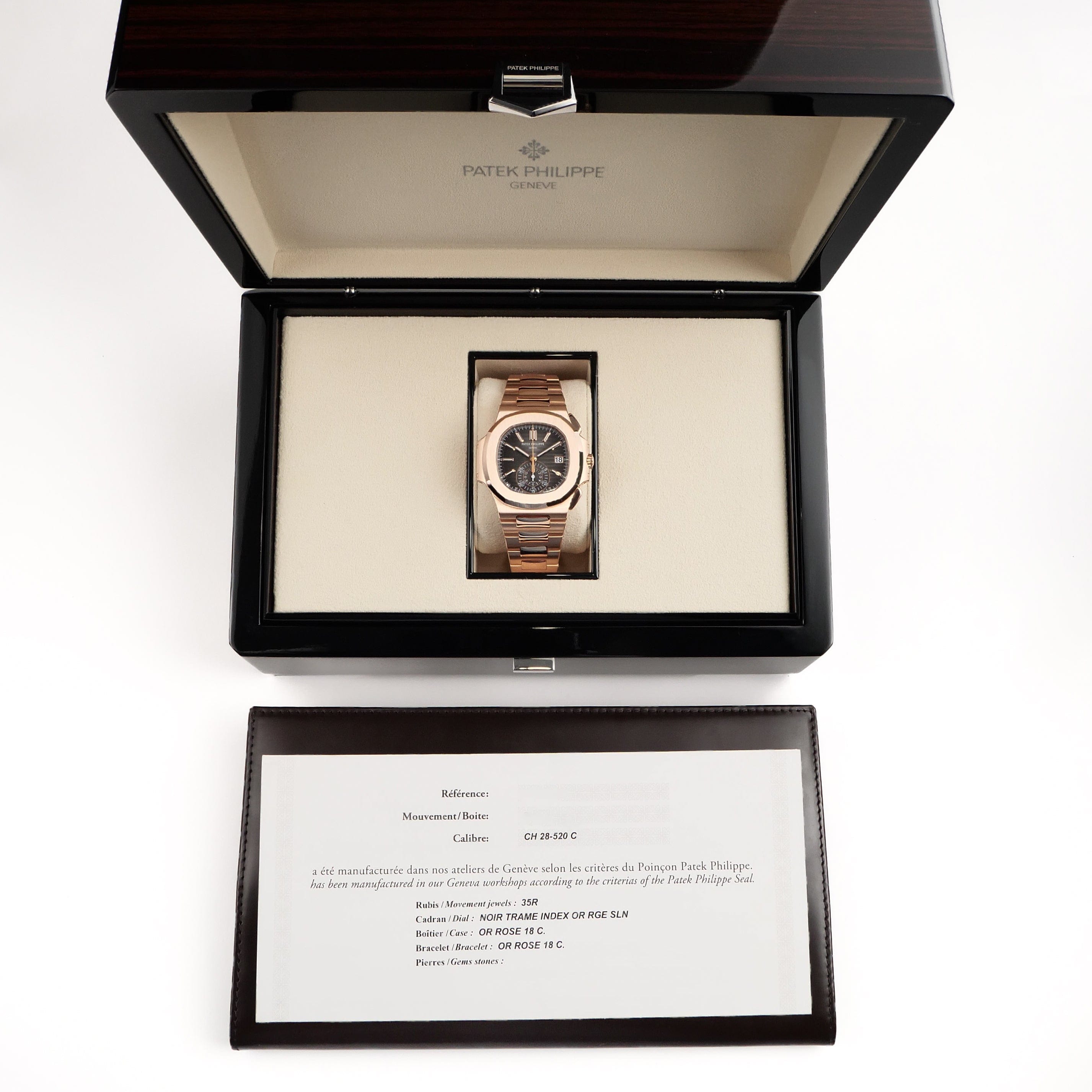 Patek Philippe Nautilus 5980/1R-001 Chronograph Rose Gold (2020)