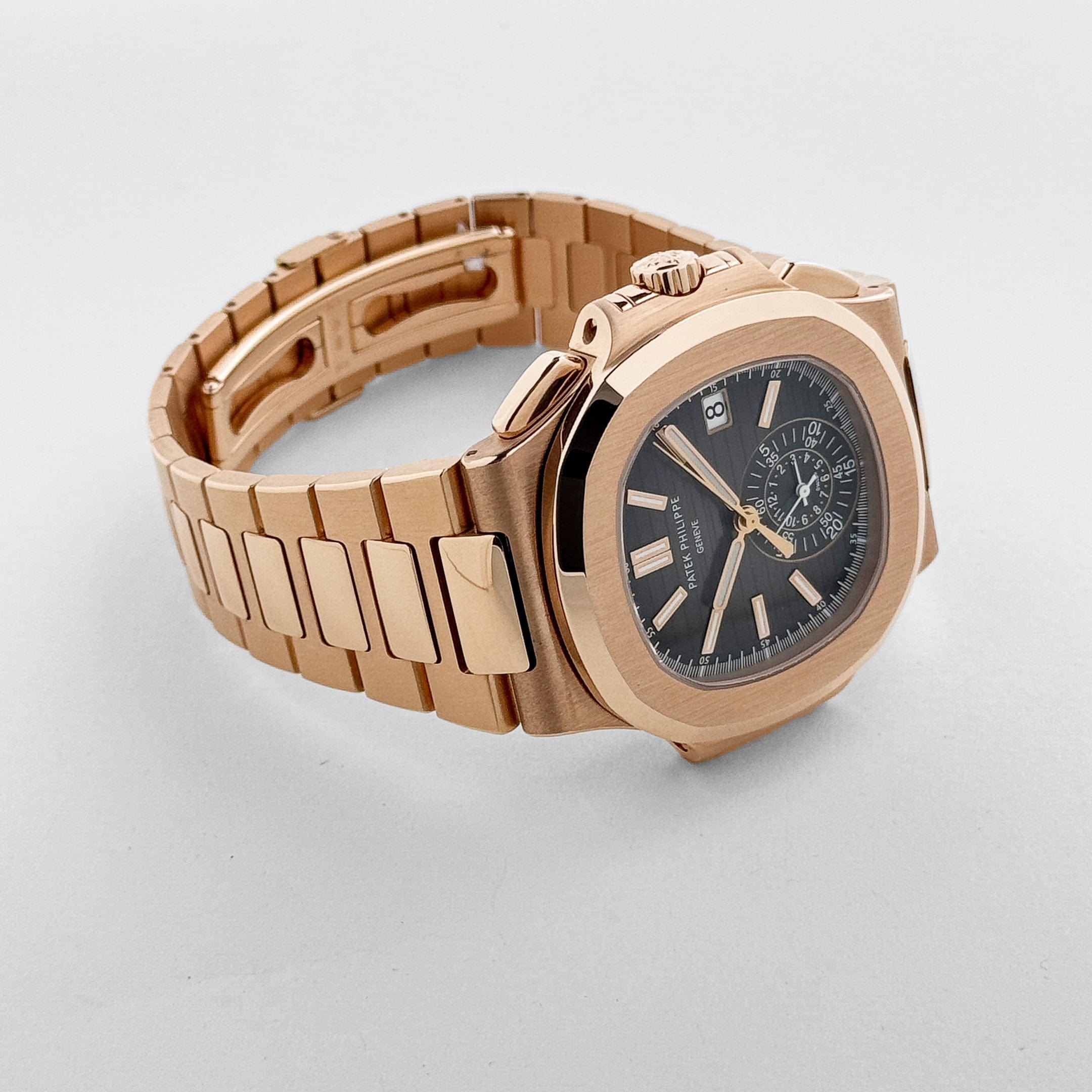 Patek Philippe Nautilus 5980/1R-001 Chronograph Rose Gold – Wrist