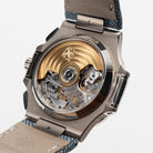 Patek Philippe Nautilus 5980/60G-001 'Denim' Flyback Chronograph White Gold Blue-Gray Dial (2024)