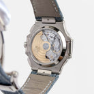 Patek Philippe Nautilus 5980/60G-001 'Denim' Flyback Chronograph White Gold Blue-Gray Dial (2024)