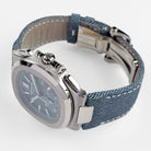 Patek Philippe Nautilus 5980/60G-001 'Denim' Flyback Chronograph White Gold Blue-Gray Dial (2024)