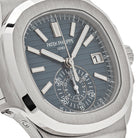 Patek Philippe Nautilus 5980/60G-001 'Denim' Flyback Chronograph White Gold Blue-Gray Dial (2025)