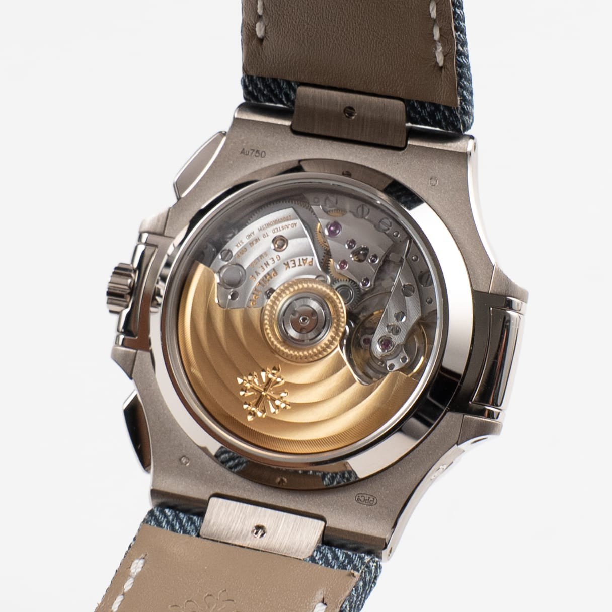 Patek Philippe Nautilus 5980/60G-001 'Denim' Flyback Chronograph White Gold Blue-Gray Dial (2026)