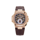 Patek Philippe Nautilus 5980R-001 Chronograph Rose Gold Brown Dial (2018)