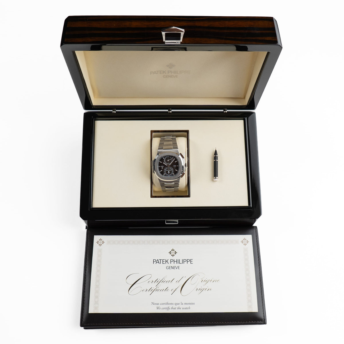 Patek Philippe Nautilus 5990/1A-001 Travel Time Chronograph (2017)