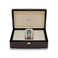 Thumbnail for Luxury Watch Patek Philippe Nautilus Travel Time Chronograph 5990/1A-001 (2018) Wrist Aficionado
