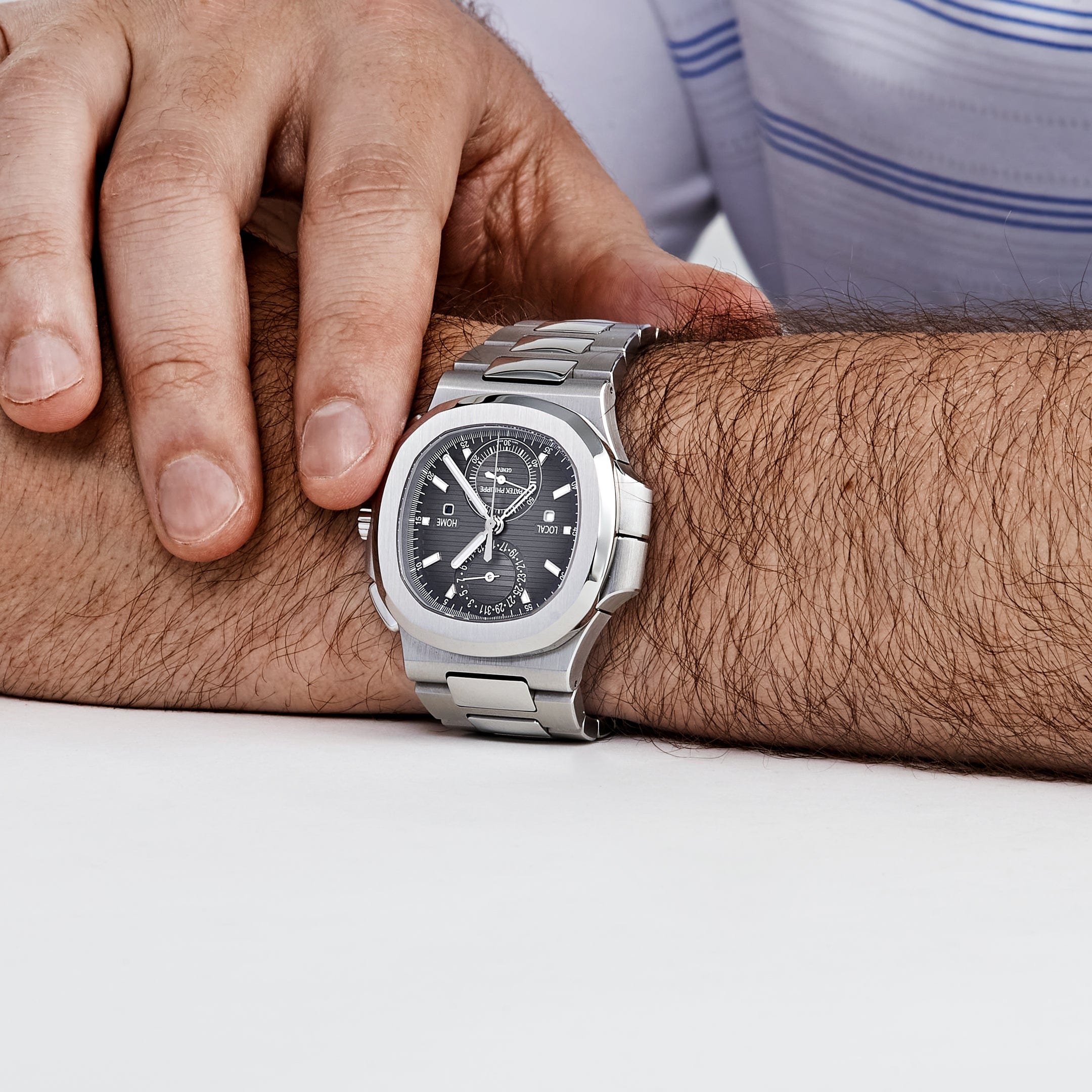Patek Philippe Nautilus 5990/1A-001 'Travel Time' Chronograph