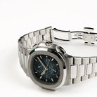Patek Philippe Nautilus 5990/1A-011 'Travel Time' Flyback Chronograph Stainless Steel Blue Dial (2023)