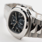 Patek Philippe Nautilus 5990/1A-011 'Travel Time' Flyback Chronograph Stainless Steel Blue Dial (2024)