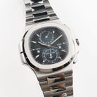 Patek Philippe Nautilus 5990/1A-011 'Travel Time' Flyback Chronograph Stainless Steel Blue Dial (2024)