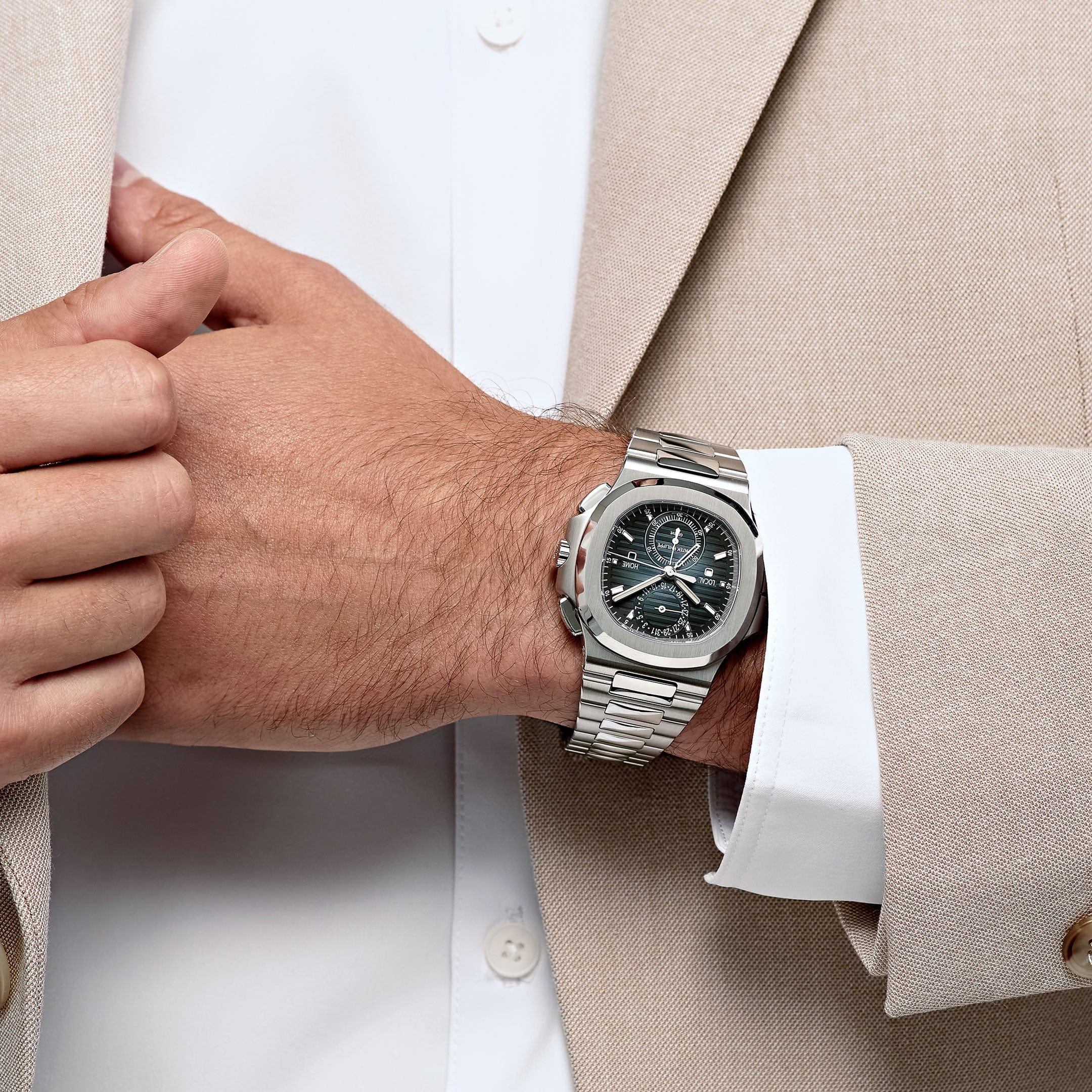 Patek Philippe Nautilus 5990/1A-011 'Travel Time' Flyback