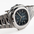 Patek Philippe Nautilus 5990/1A-011 'Travel Time' Flyback Chronograph Stainless Steel Blue Dial (2025)