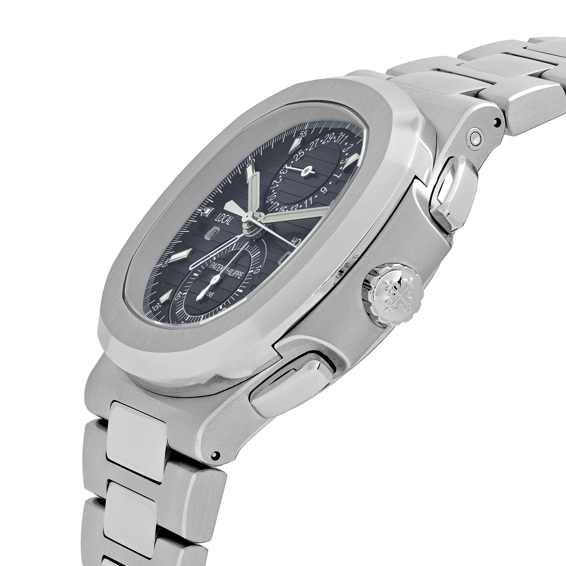 Patek Philippe Nautilus 5990/1A-011 'Travel Time' Flyback Chronograph Stainless Steel Blue Dial (2026)