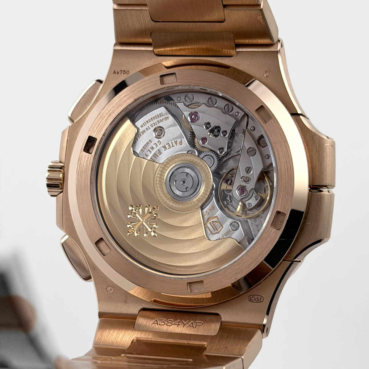 Patek Philippe Nautilus 5990/1R-001 Travel Time Flyback Chronograph Rose Gold Blue Dial (2024)