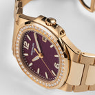 Patek Philippe Nautilus 7010/1R-013 'Ladies' Rose Gold Purple Dial Diamond Bezel Quartz (2026)