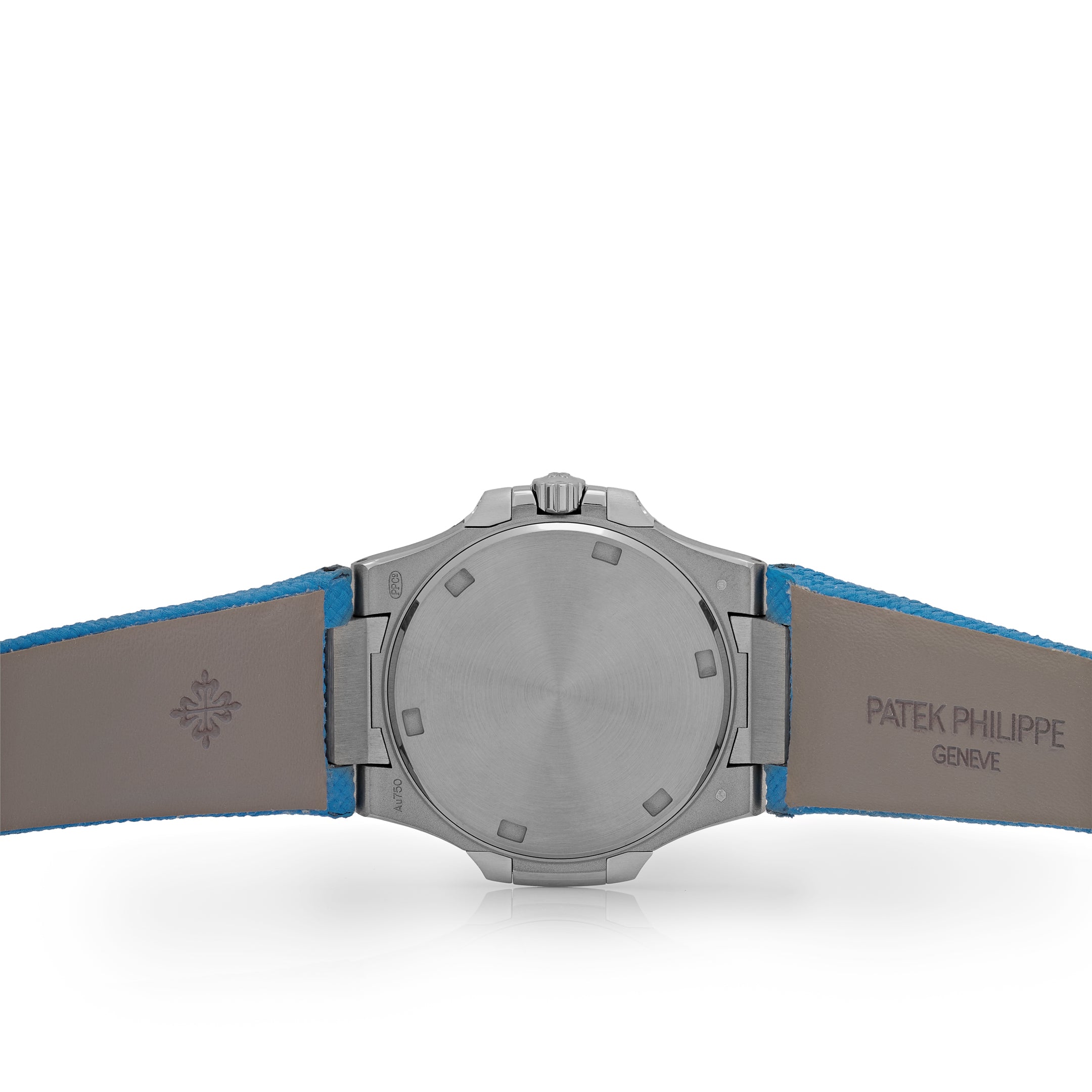 Patek Philippe Nautilus 7010G 'Ladies' White Gold Blue Dial Diamond Bezel (2025)
