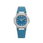 Patek Philippe Nautilus 7010G 'Ladies' White Gold Blue Dial Diamond Bezel (2025)