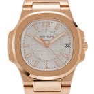 Patek Philippe Nautilus 7011/1R-001 'Ladies' Rose Gold Silver Dial (2010)