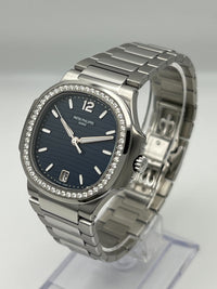 Thumbnail for Patek Philippe Nautilus 7118/1200A-001 'Ladies' Blue Dial Diamond Bezel (2021)