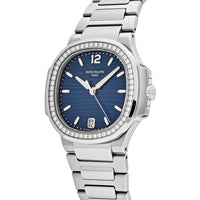 Thumbnail for Patek Philippe Nautilus 7118/1200A-001 'Ladies' Blue Dial Diamond Bezel (2024)