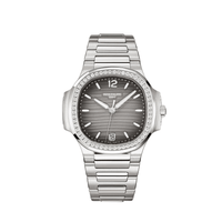 Thumbnail for Patek Philippe Nautilus 7118/1200A-011 Ladies' Gray Dial Diamond Bezel (2023)