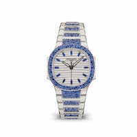 Thumbnail for Patek Philippe Nautilus 7118/1451G 'Ladies Haute Joaillerie' Blue