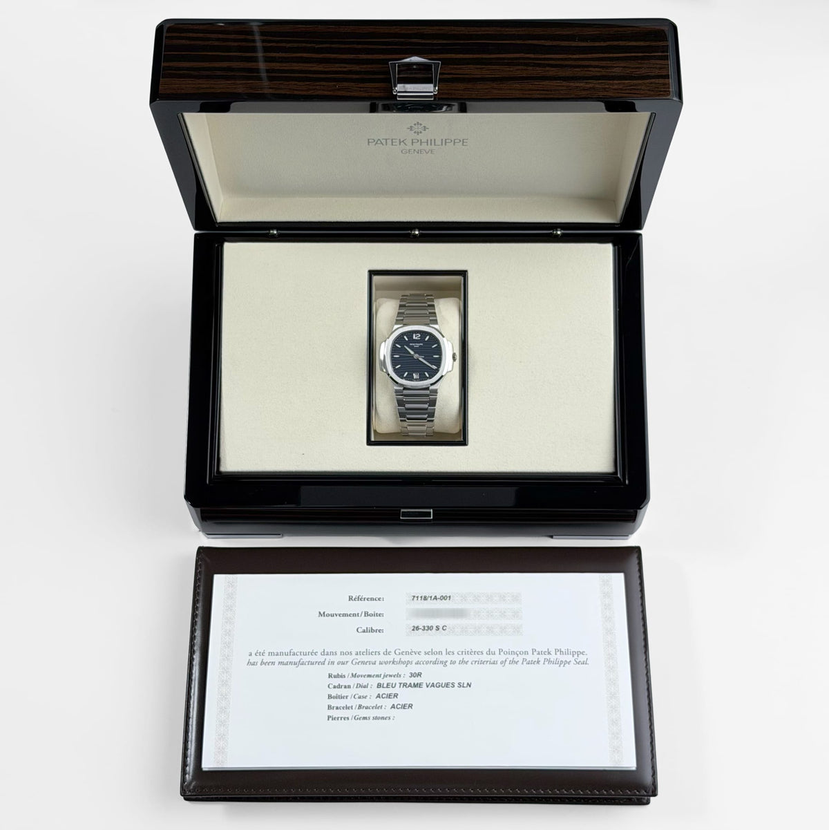 Patek Philippe Nautilus 7118/1A-001 'Ladies' Stainless Steel Blue Dial (2025)