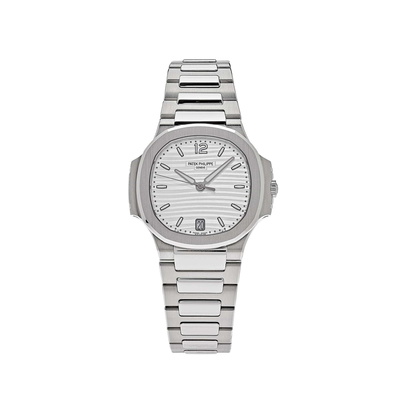 Luxury Watch Patek Philippe Ladies Nautilus Stainless Steel 7118/1A-010 Wrist Aficionado