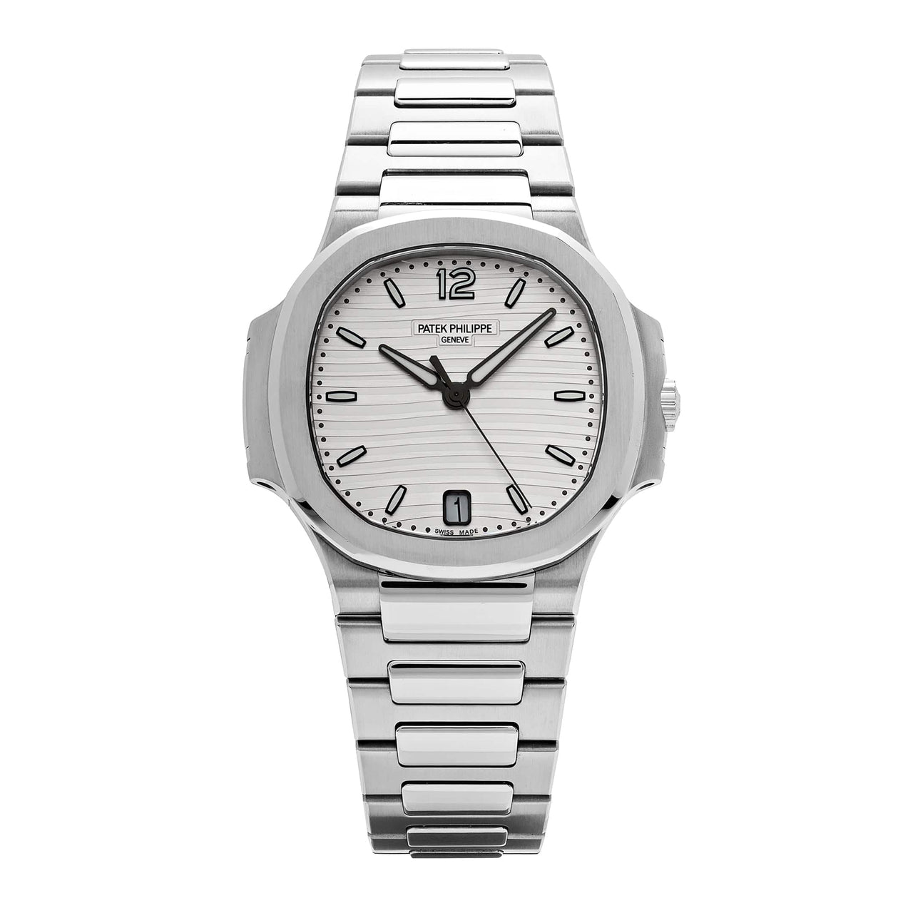 Patek Philippe Nautilus 7118/1A-010 Stainless Steel Silvery opaline Dial (2019)