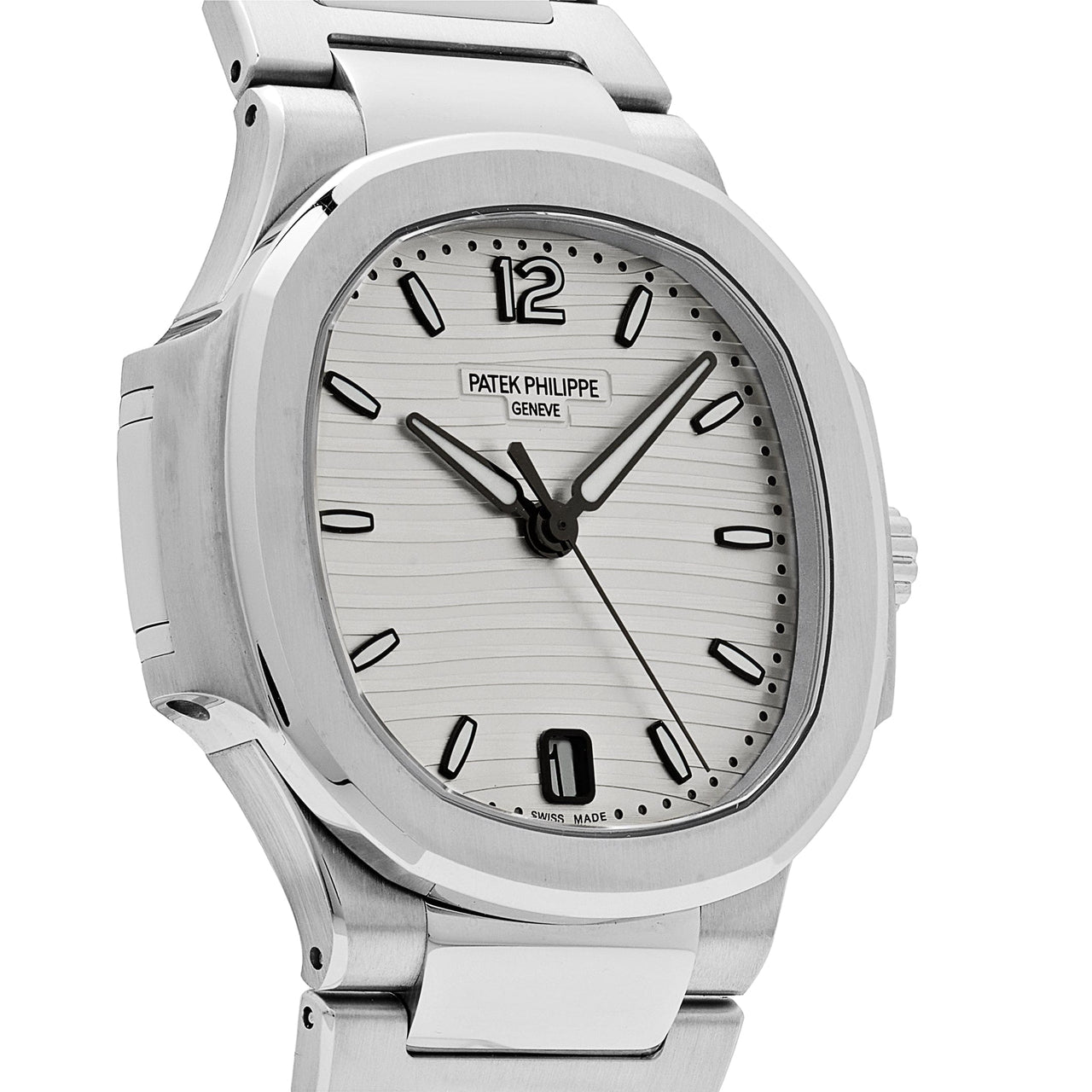 Patek Philippe Nautilus 7118/1A-010 Stainless Steel Silvery opaline Dial (2019)