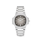 Luxury Watch Patek Philippe Ladies Nautilus Stainless Steel Smoke Grey Dial 7118/1A-011 Wrist Aficionado