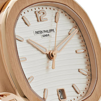 Thumbnail for Patek Philippe Nautilus 7118/1R-001 Ladies Automatic Rose Gold Silvery Opaline Dial (2024)