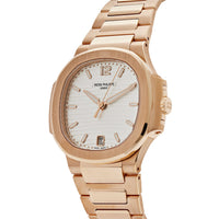 Thumbnail for Patek Philippe Nautilus 7118/1R-001 Ladies Automatic Rose Gold Silvery Opaline Dial (2024)