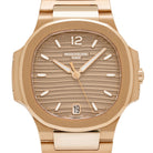 Patek Philippe Nautilus 7118/1R-010 'Ladies' Rose Gold Champagne Golden Dial (2021)