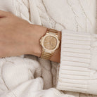 Patek Philippe Nautilus 7118/1R-010 'Ladies' Rose Gold Champagne Golden Dial (2021)