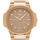 Patek Philippe Nautilus 7118/1R-010 'Ladies' Rose Gold Champagne Golden Dial (2025)