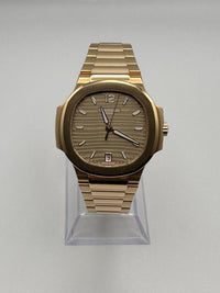 Thumbnail for Luxury Watch Patek Philippe Nautilus 35mm Rose Gold Tiffany Dial 7118/1R-010 Wrist Aficionado