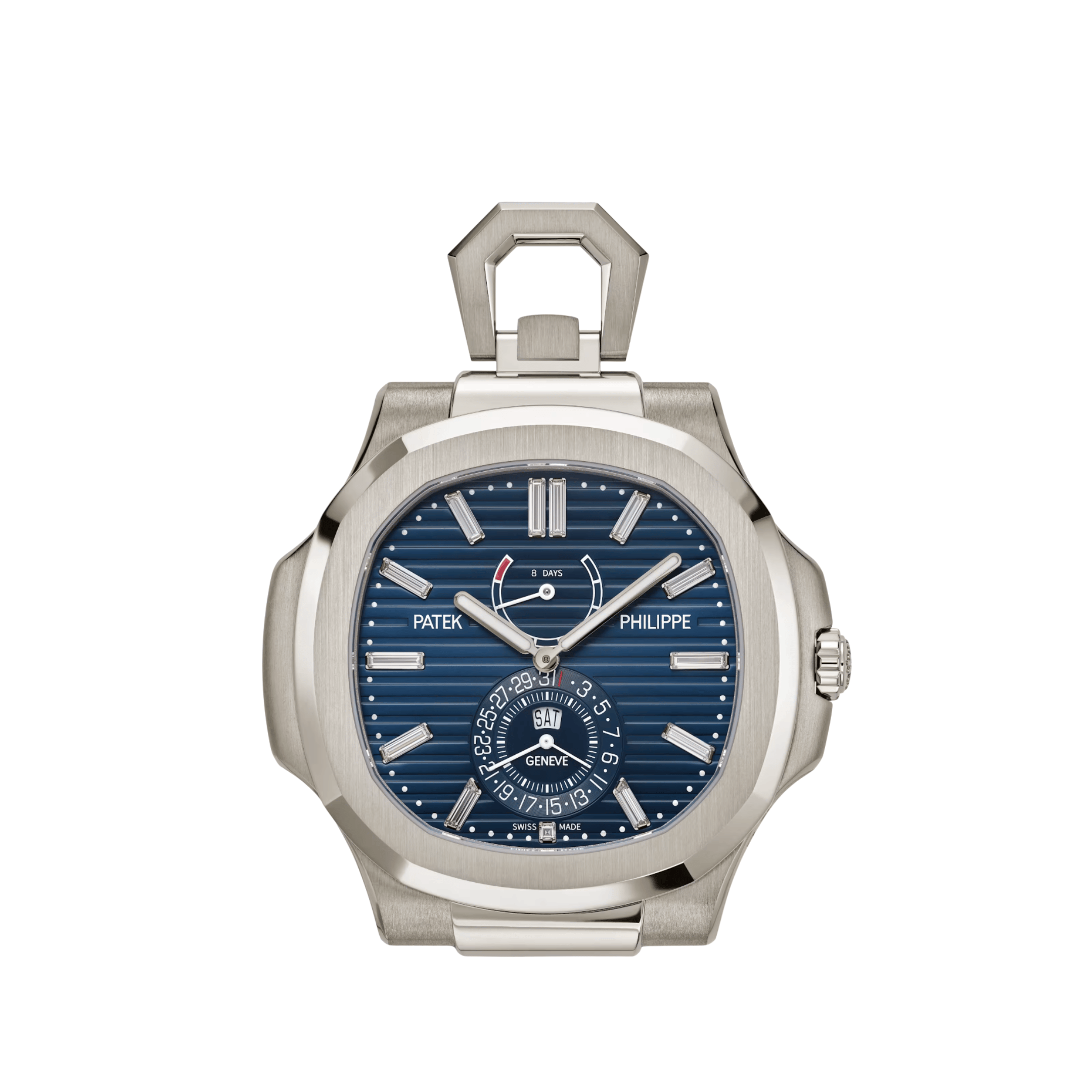 置物 Patek philippe Patek Philippe Nautilus Desk Clock 958G-001 '50th Anniversary