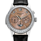 Patek Philippe Quadruple Grand Complications 5208/300P-010 Platinum Salmon Dial Diamond Baguette Bezel Limited Edition (2021)