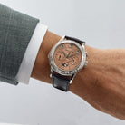 Patek Philippe Quadruple Grand Complications 5208/300P-010 Platinum Salmon Dial Diamond Baguette Bezel Limited Edition (2021)