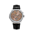 Patek Philippe Quadruple Grand Complications 5208/300P-010 Platinum Salmon Dial Diamond Baguette Bezel Limited Edition (2021)