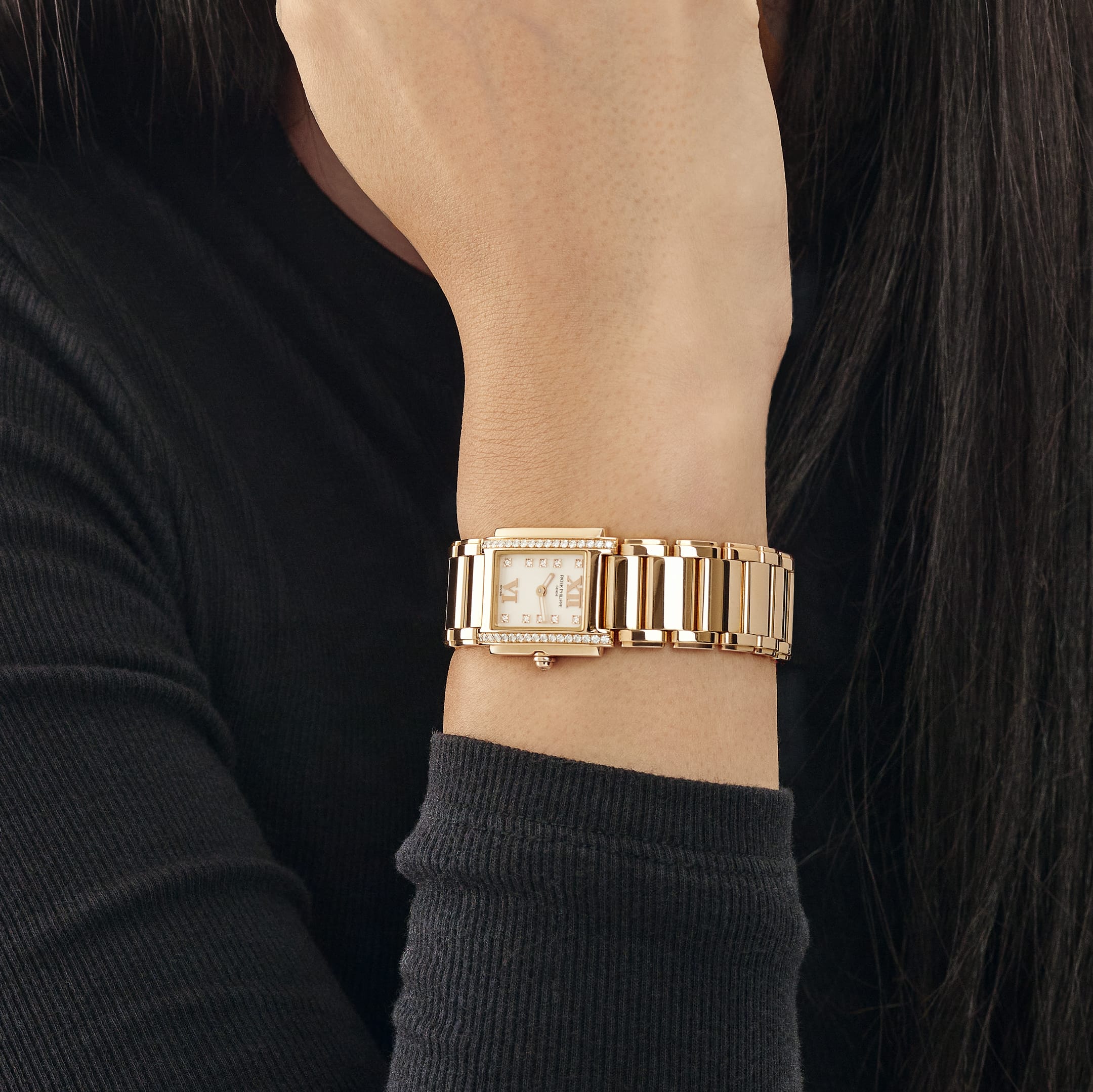 Patek Philippe Twenty-4 4908/11R-011 'Ladies' Rose Gold White