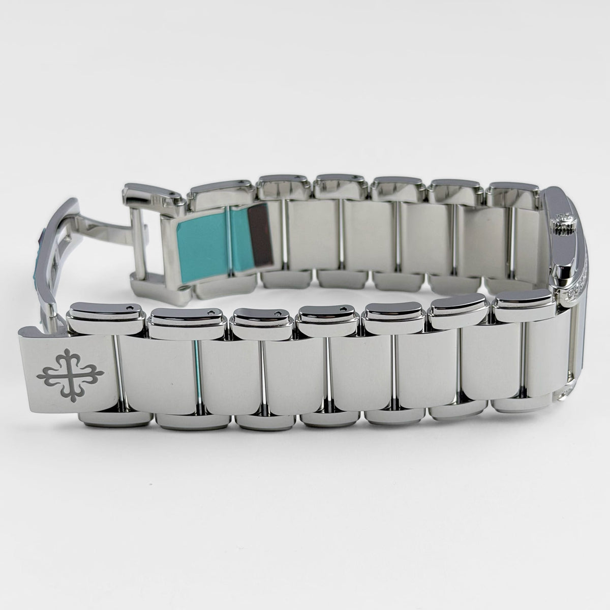 Patek Philippe Twenty-4 4910/1200A-001 'Ladies' Stainless Steel Blue Dial Diamond Bezel Quartz (2026)