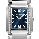 Patek Philippe Twenty-4 4910/1200A-001 'Ladies' Stainless Steel Blue Dial Diamond Bezel Quartz (2026)