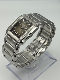 Thumbnail for Patek Philippe Twenty-4 Quartz Ladies Watch Steel Gray Sunburst Dial 4910/1200A-010 Wrist Aficionado