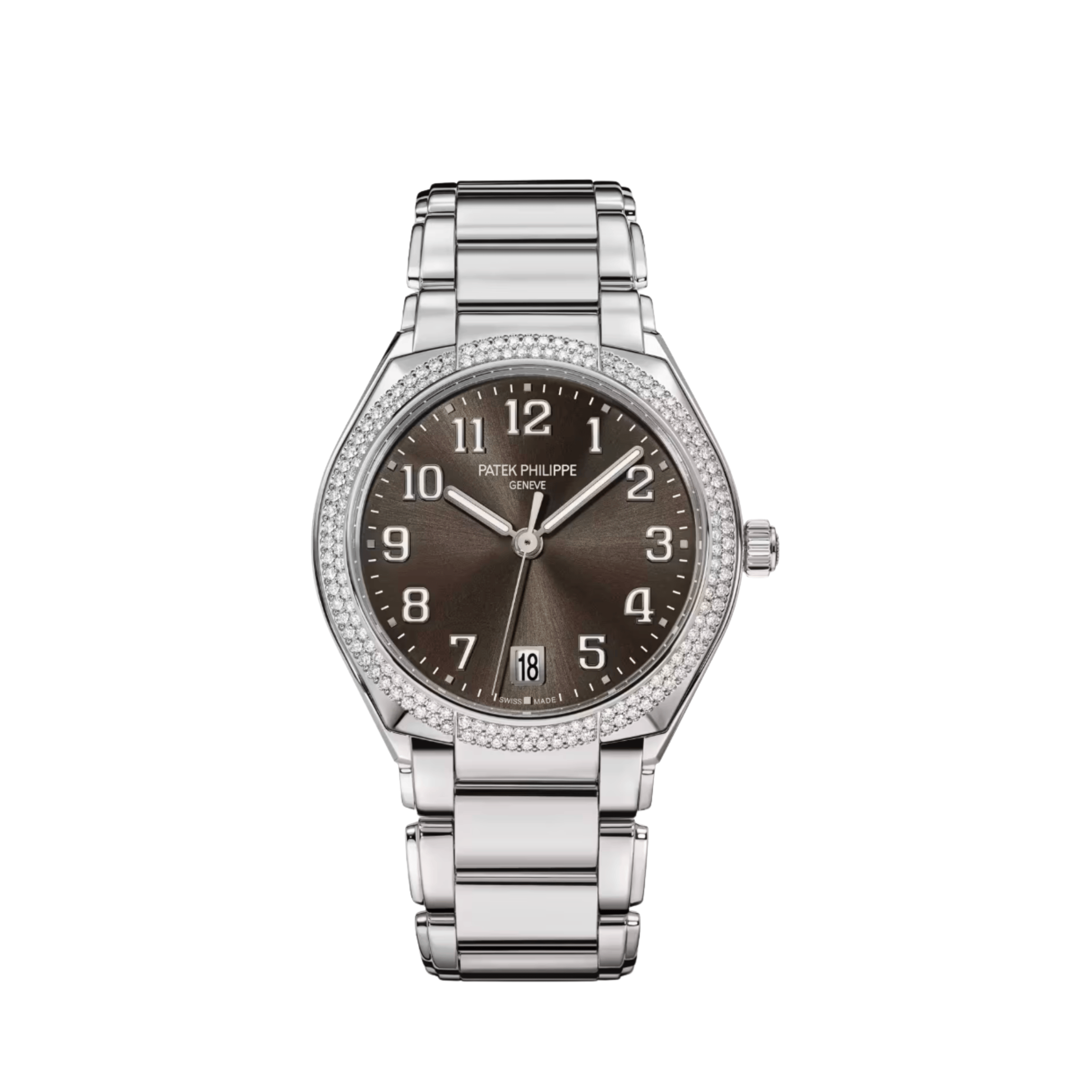 Patek Philippe Twenty-4 7300/1200A-010 Stainless Steel Gray Dial Diamond Bezel (2026)