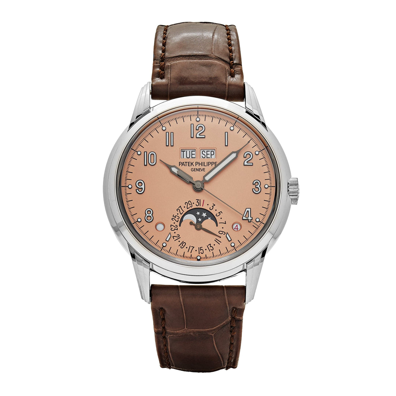 Patek Phillipe Grand Complications 5320G-011 Perpetual Calendar White Gold Salmon Dial