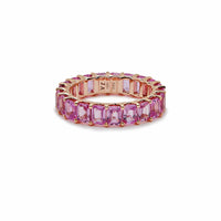 Thumbnail for Pink Sapphire Eternity Band